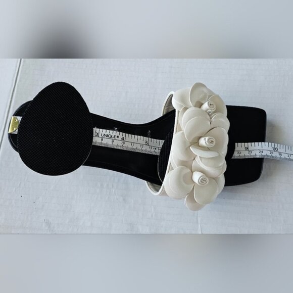 Milakeyi flipflops heels camelia black sole heels new collection sz 39 - Picture 7 of 8